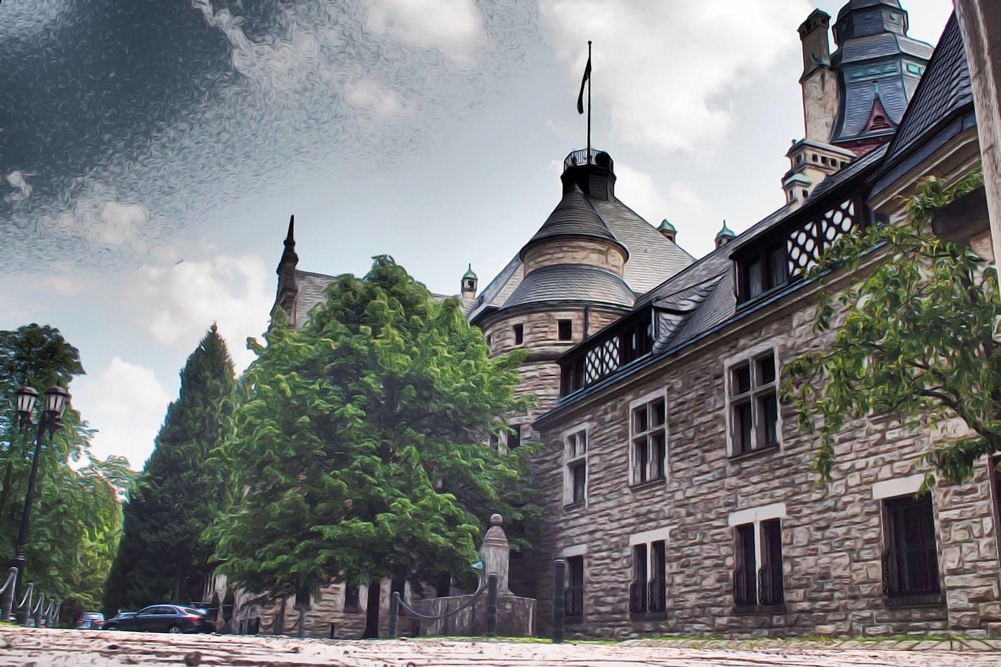 Schloss Hotel Wolfsbrunnen Schwebda Buitenkant foto