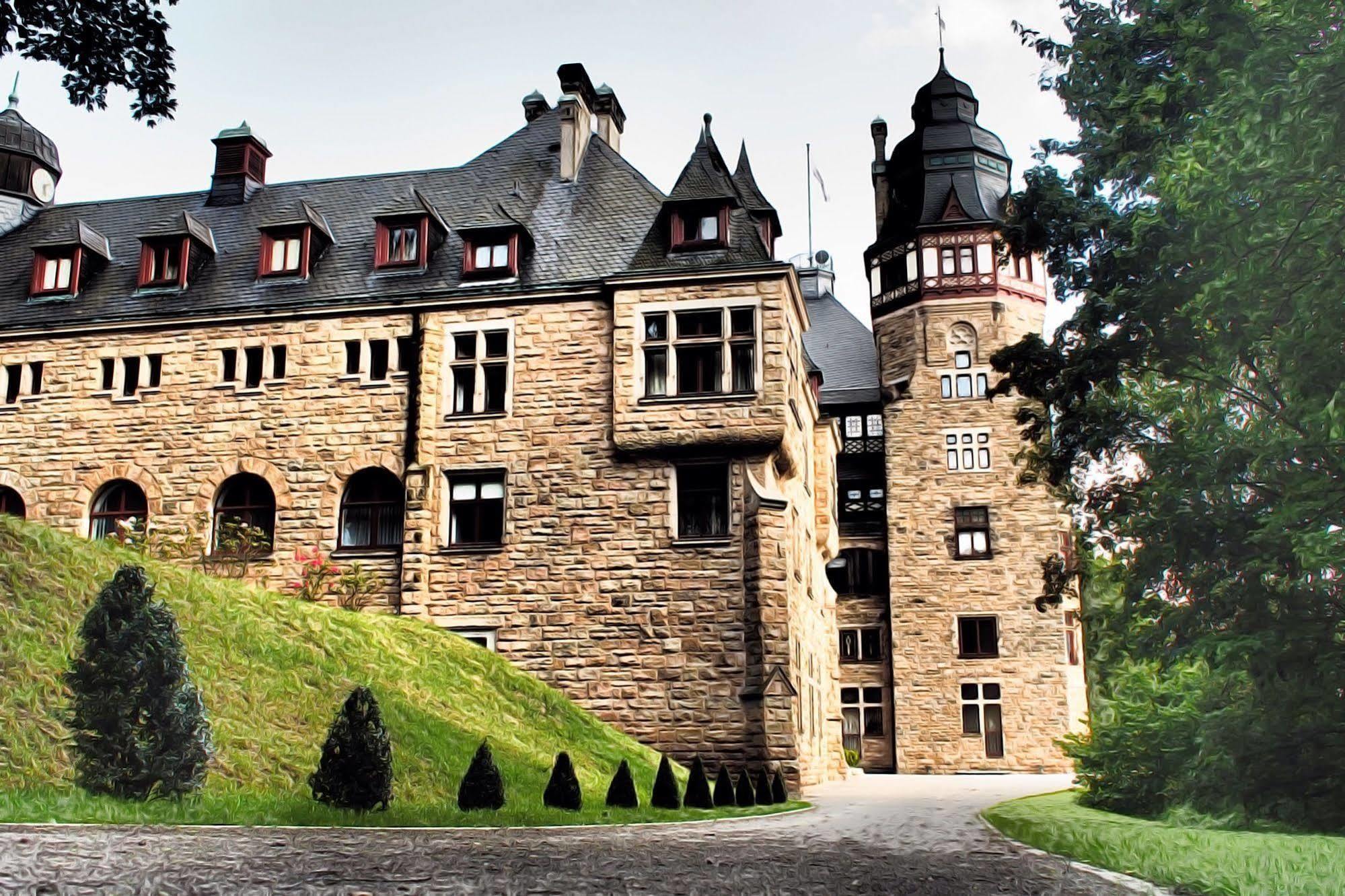 Schloss Hotel Wolfsbrunnen Schwebda Buitenkant foto