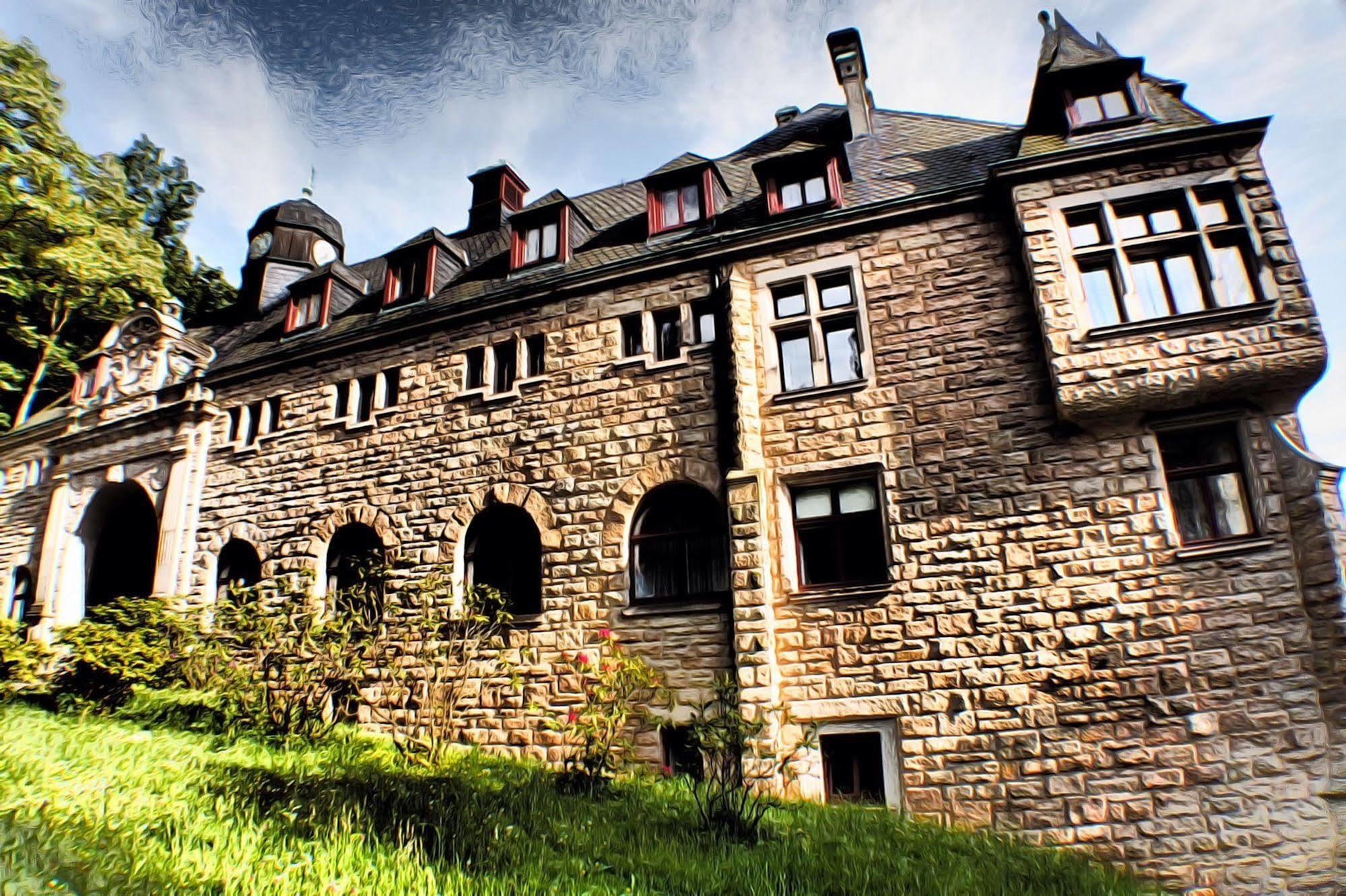 Schloss Hotel Wolfsbrunnen Schwebda Buitenkant foto