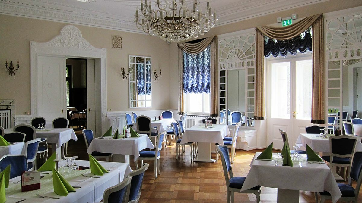 Schloss Hotel Wolfsbrunnen Schwebda Buitenkant foto